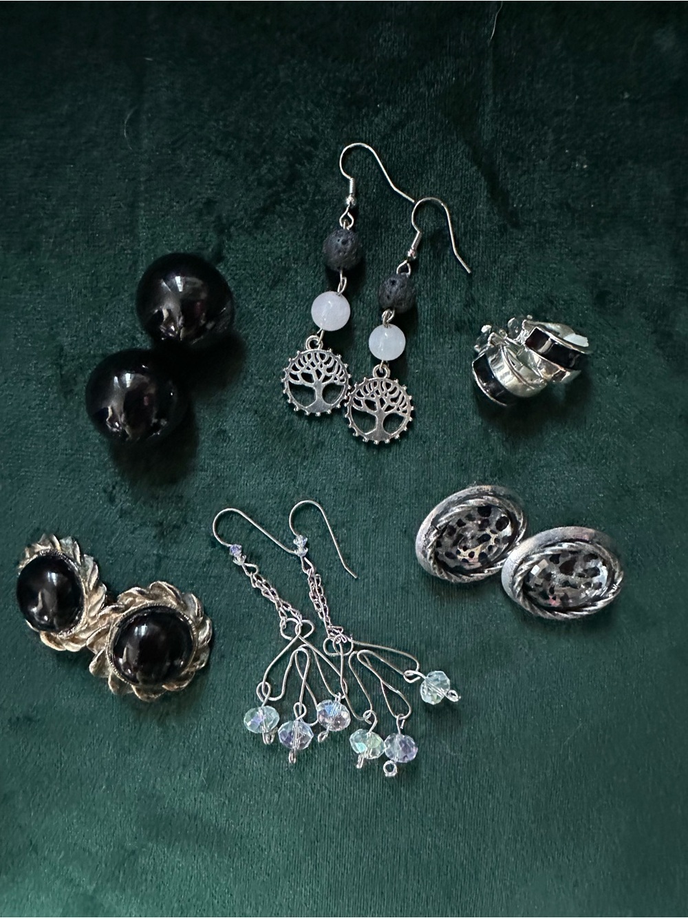 Earring bundle (6 pairs) #goth #dark #alternative